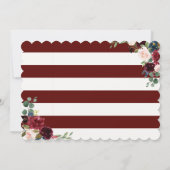 Invitation Bouquet de Bourgogne| Mariage| Maid of Honor (Dos)