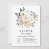 Invitation Bouquet de brunch nuptial (Devant)