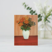 Invitation Bouquet de fleurs d'Henri Rousseau (vers 1900) (Debout devant)