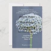 Invitation Bouquet de fleurs Mariage (Devant)
