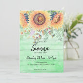 Invitation Bouquet de fleurs pour toutes les occasions (Debout devant)