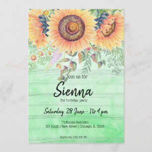 Invitation Bouquet de fleurs pour toutes occasions