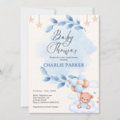 Invitation Bouquet de fleurs violettes (Devant)