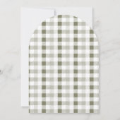 Invitation Bouquet de fraise à fleurs Berry Baby shower sucré (Dos)