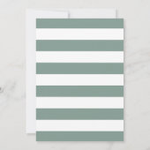 Invitation Bouquet de roses blanches | Nous nous sommes marié (Dos)