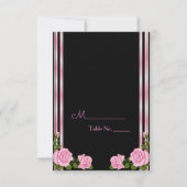 Invitation Bouquet de roses d'angle élégant et chic pour mari (Devant)