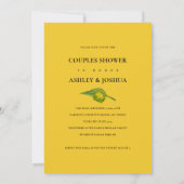 Invitation Bouquet de tournesol Mariage Couples Douche (Dos)