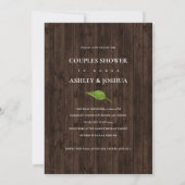 Invitation Bouquet de tournesol rustique Mariage Couples Douc (Dos)