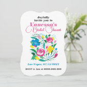 Invitation Bouquet lumineux. (Debout devant)