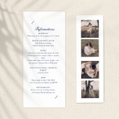 Invitation Bouquet nuptial minimaliste Signet titulaire