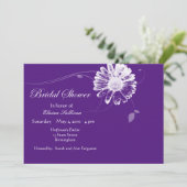 Invitation Bouquet nuptiale (Debout devant)
