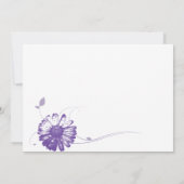 Invitation Bouquet nuptiale (Dos)