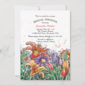 Invitation Bouquet Printanier (Devant)