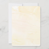 Invitation Bouquet rose et violet (Dos)