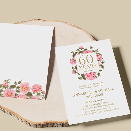 INVITATION BOUQUET ROSE ROSE ROSE ROSE ROSE ROSE ROSE 60E ANN