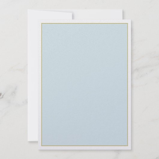 Invitation Bouquet turquoise Rustic Mariage Suite (Dos)