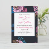 Invitation Bouquets et tarantula 2 (Debout devant)