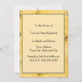 Invitation Bourdonnement d'abeilles Abeilles à miel Mignonnes (Dos)