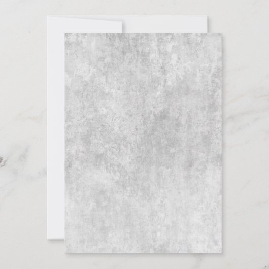 Invitation Bourgogne, Blush, White Roses (Dos)