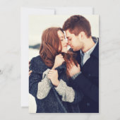 Invitation Bourgogne Botanical Greenery Mariage photo (Dos)