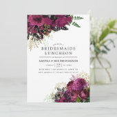 Invitation Bourgogne - Déjeuner d'honneur Marsala et Gold Bri (Debout devant)