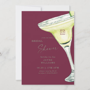Invitation Bourgogne Margarita Fête des mariées