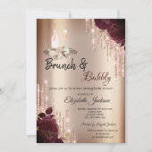 Invitation Bourgogne Rose Drives Brunch & Bubbly Fête des mar (Devant)