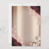 Invitation Bourgogne Rose Drives Brunch & Bubbly Fête des mar (Dos)