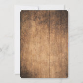 Invitation Bourgogne rustique & Blush Floral Graduation (Dos)