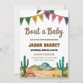 Invitation "Bout a Baby" Baby shower Sud-Ouest (Devant)