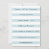 Invitation Bouteille de rhum de fête - Yo Ho Cocktail Party (Dos)