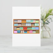 Invitation Bouteilles et fournitures de médicaments d'apothic (Debout devant)