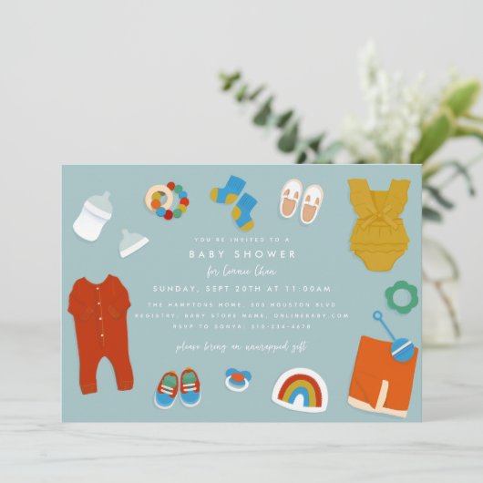 Invitation Boutique Baby (Debout devant)