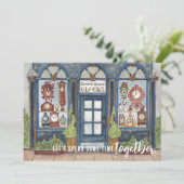 Invitation Boutique de vieilles horlogeries Soirée du Nouvel  (Debout devant)