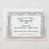 Invitation Boutique d'Horlogerie Ancienne Réveillon du Nouvel (Dos)