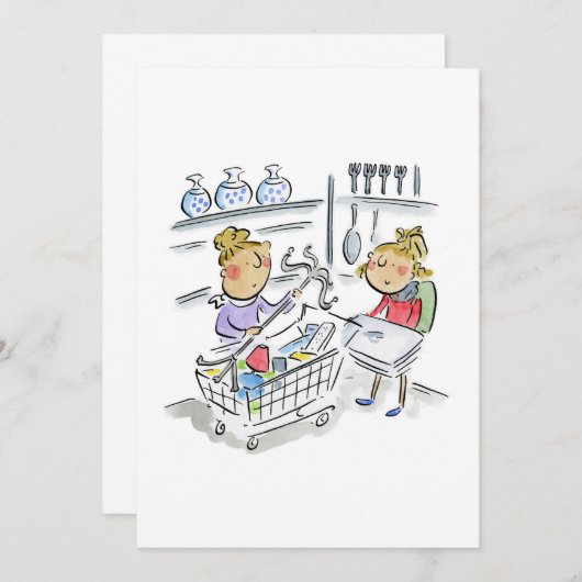 Invitation Boutique maison (Devant / Derrière)