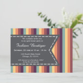 Invitation Boutique mode (Debout devant)