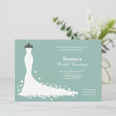 Invitation Boutique nuptiale - Choisissez votre couleur arriè (Debout devant)