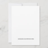 Invitation Boutique nuptiale maison ouverte choisir la couleu (Dos)