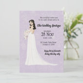 Invitation Boutique nuptiale maison ouverte choisir la couleu (Debout devant)