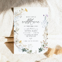 Bouton Fleur sauvage Boho Delicate 1er anniversair