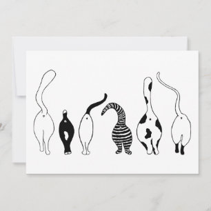 Invitation Boutons de chat