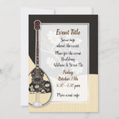 Invitation Bouzouki (Dos)