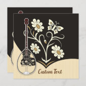 Invitation Bouzouki (Devant / Derrière)