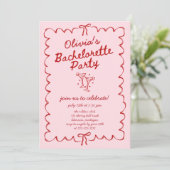 Invitation Bow Bachelorette (Debout devant)