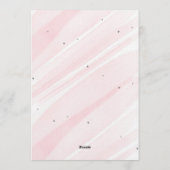 Invitation Bow Coquette Pink 1st Birthday  (Dos)