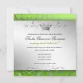 Invitation Bow Divin 311-Argent| Sucre à la citron vert 16 (Dos)