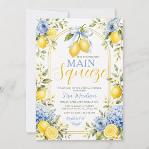 Invitation Bow Lemon Elle a Trouvé Sa Grande Amour Enterremen