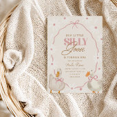 Invitation Bow rose sot oie Coquette Anniversaire