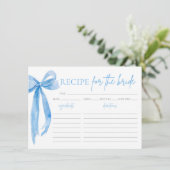 Invitation Bow She's Tying the Knot Fête des mariées Recette (Debout devant)